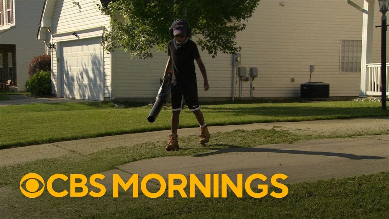 12-year-old lawncare boss donates $1,000 to help his church pay off its mortgage