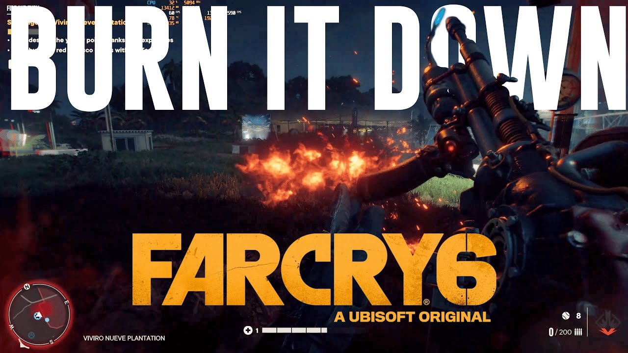 Far Cry 6 Fire and Fury | Far Cry 6 RTX 2080 ti 1440p 60fps