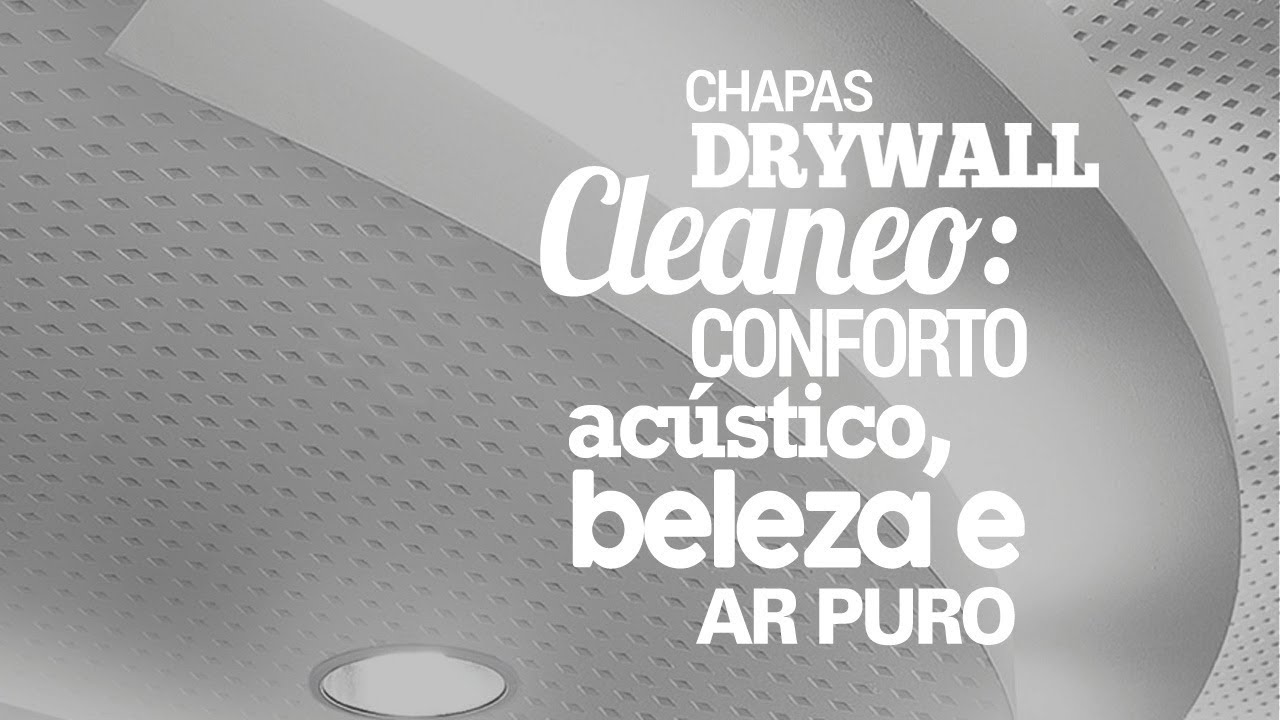 Knauf Cleaneo, conforto acústico, frescor e beleza