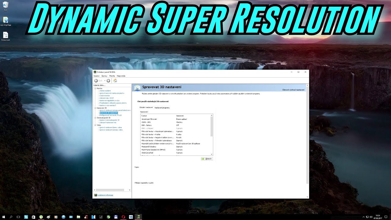 How set Dynamic Super Resolution ( DSR ) on NVIDIA Graphics Card - Easy Tutorial !