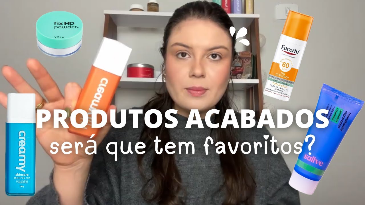 PRODUTOS ACABADOS: RECOMPRARIA OU NÃO?
