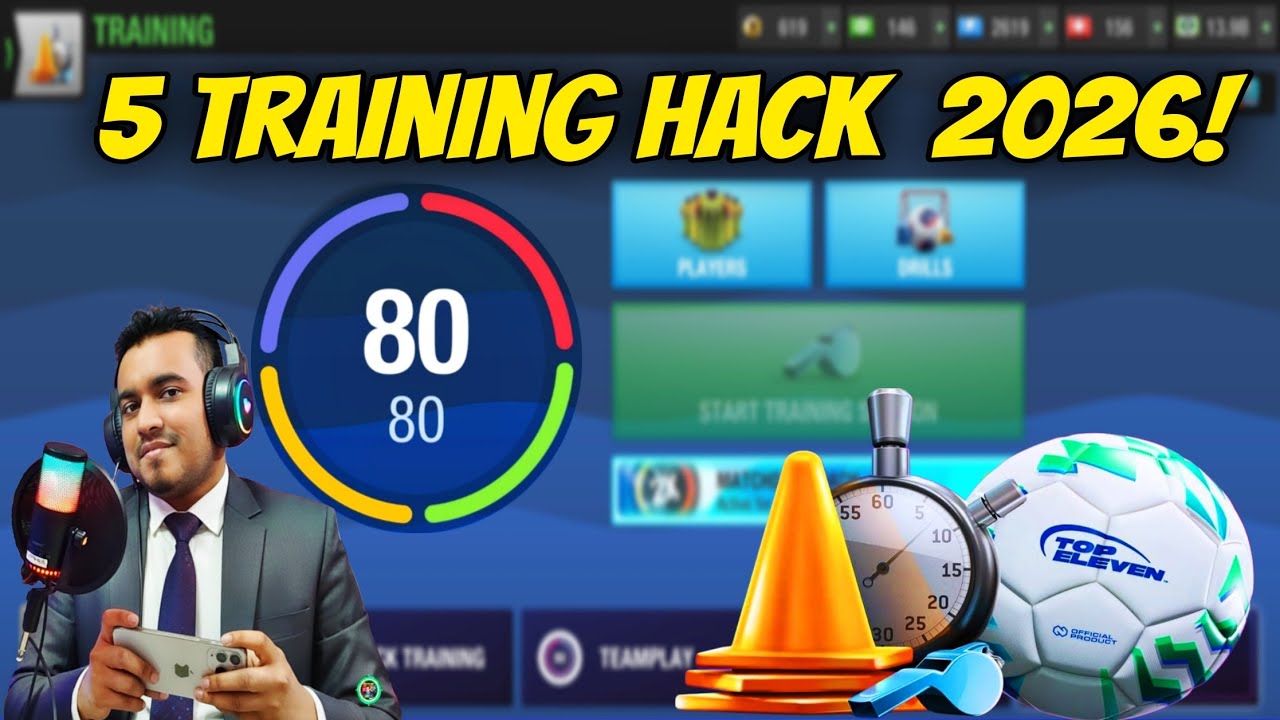 5 Top Eleven Training tricks to make managers unstoppable in 2026