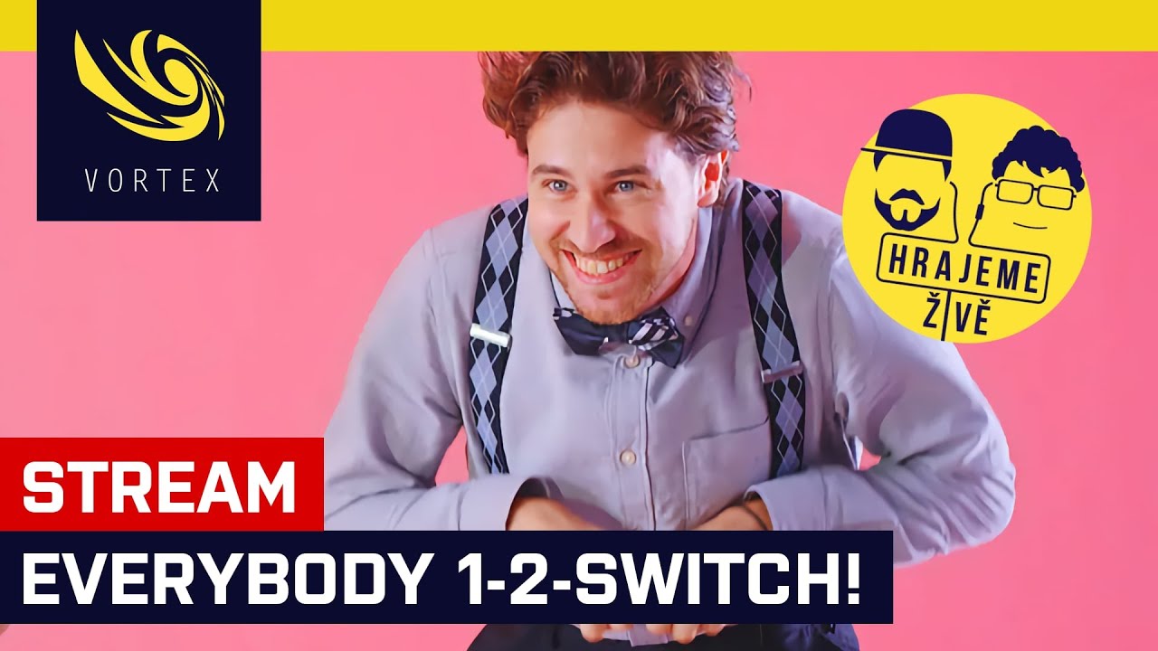 Hrajeme živě Everybody 1-2-Switch! Pojďte se s námi podívat na novou party novinku od Nintenda
