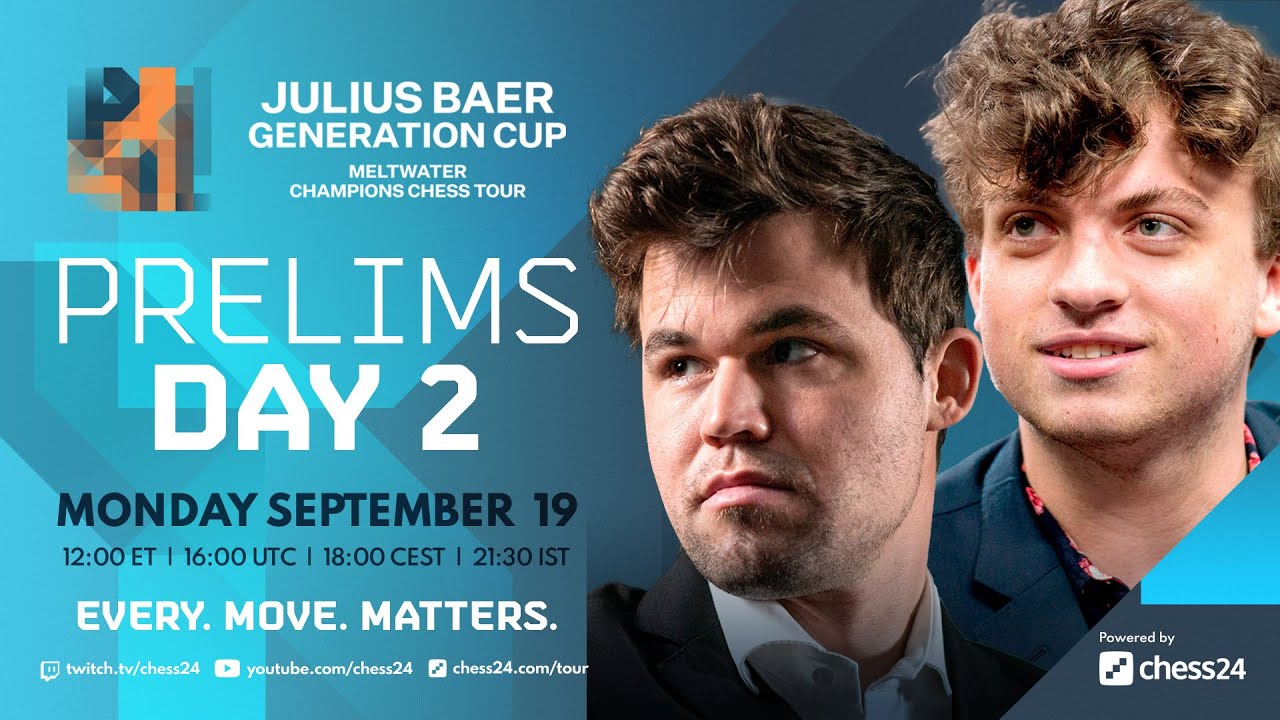 Champions Chess Tour: Julius Baer Generation Cup | Day 2 | Commentary: David, Jovanka, Kaja & Simon