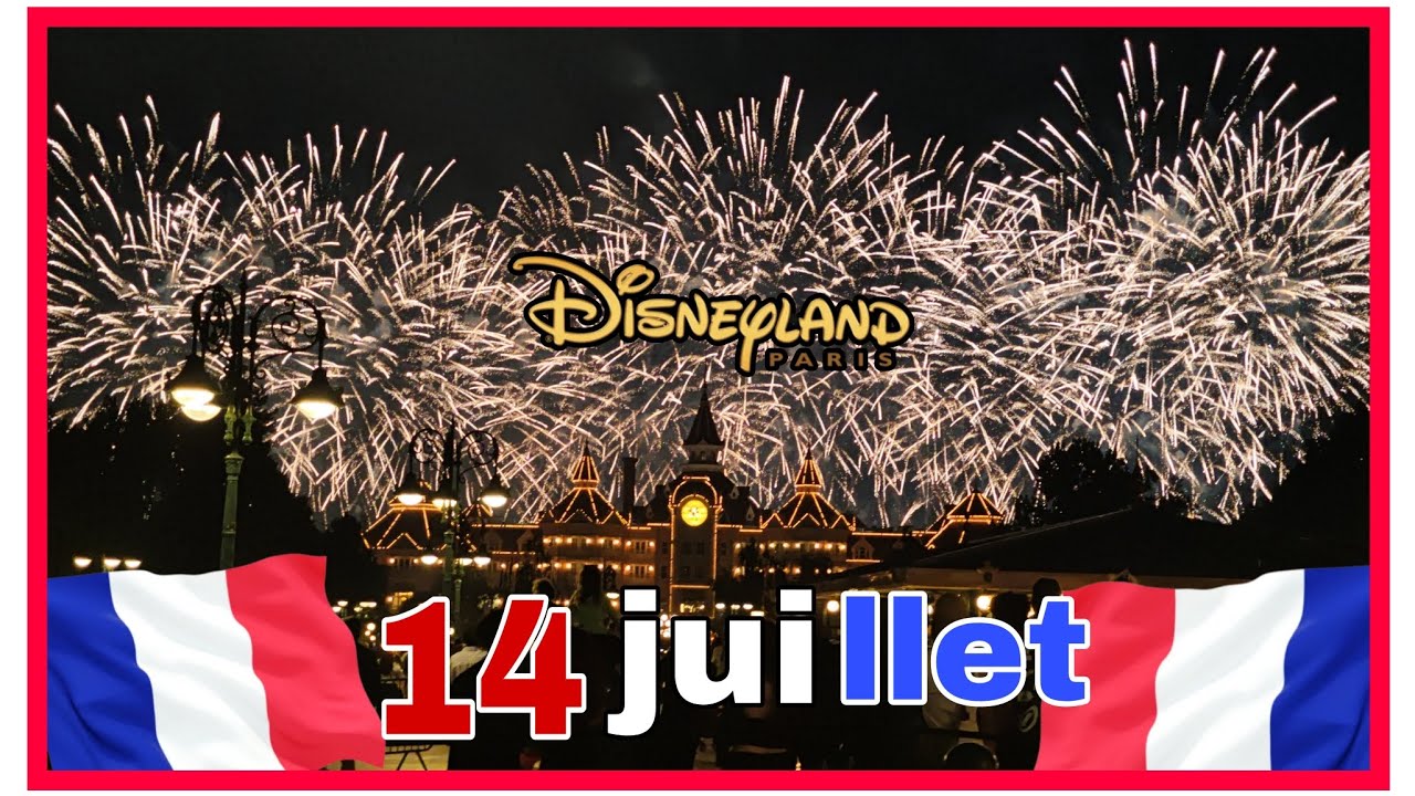 Fuochi d'artificio 🇨🇵 per il 14 luglio a Disneyland Paris 🇨🇵 #disney #france #disneyland