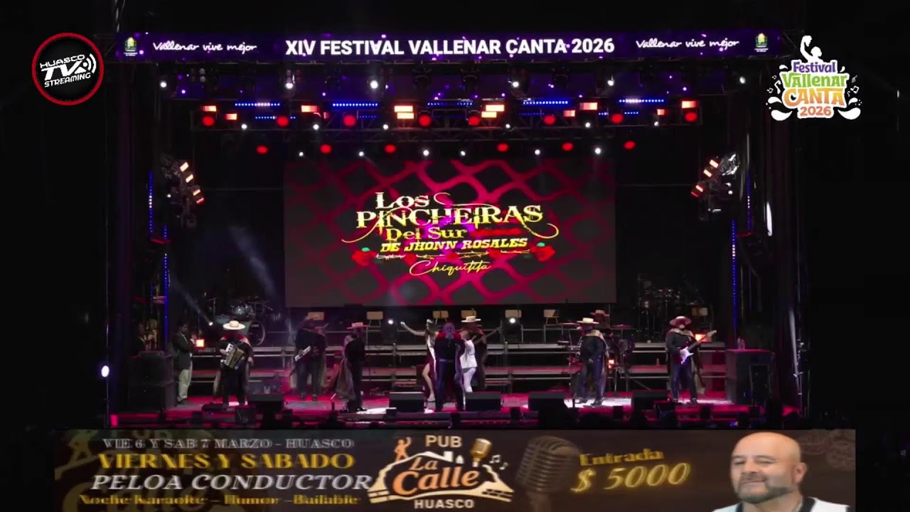🎶✨ TERCERA NOCHE — FESTIVAL VALLENAR CANTA 2026 ✨🎶
