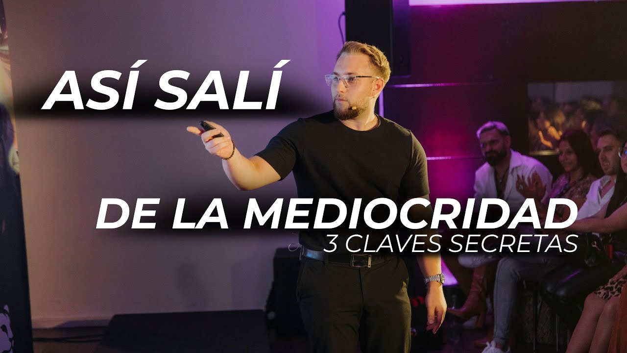 COMO dejar de SER un MEDIOCRE (3 CLAVES SIMPLES)