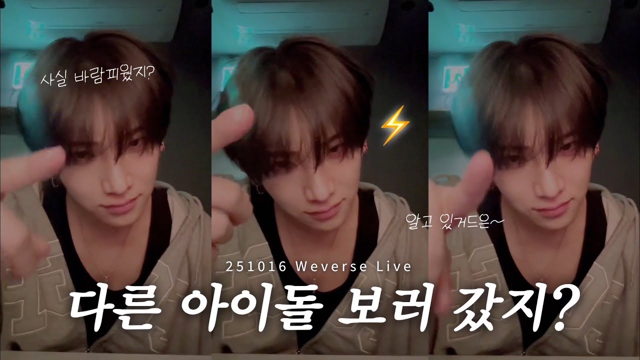 [&TEAM/앤팀] 251016 유마ユウマ🐱 위버스 라이브 요약 (한글자막,日本語字幕)