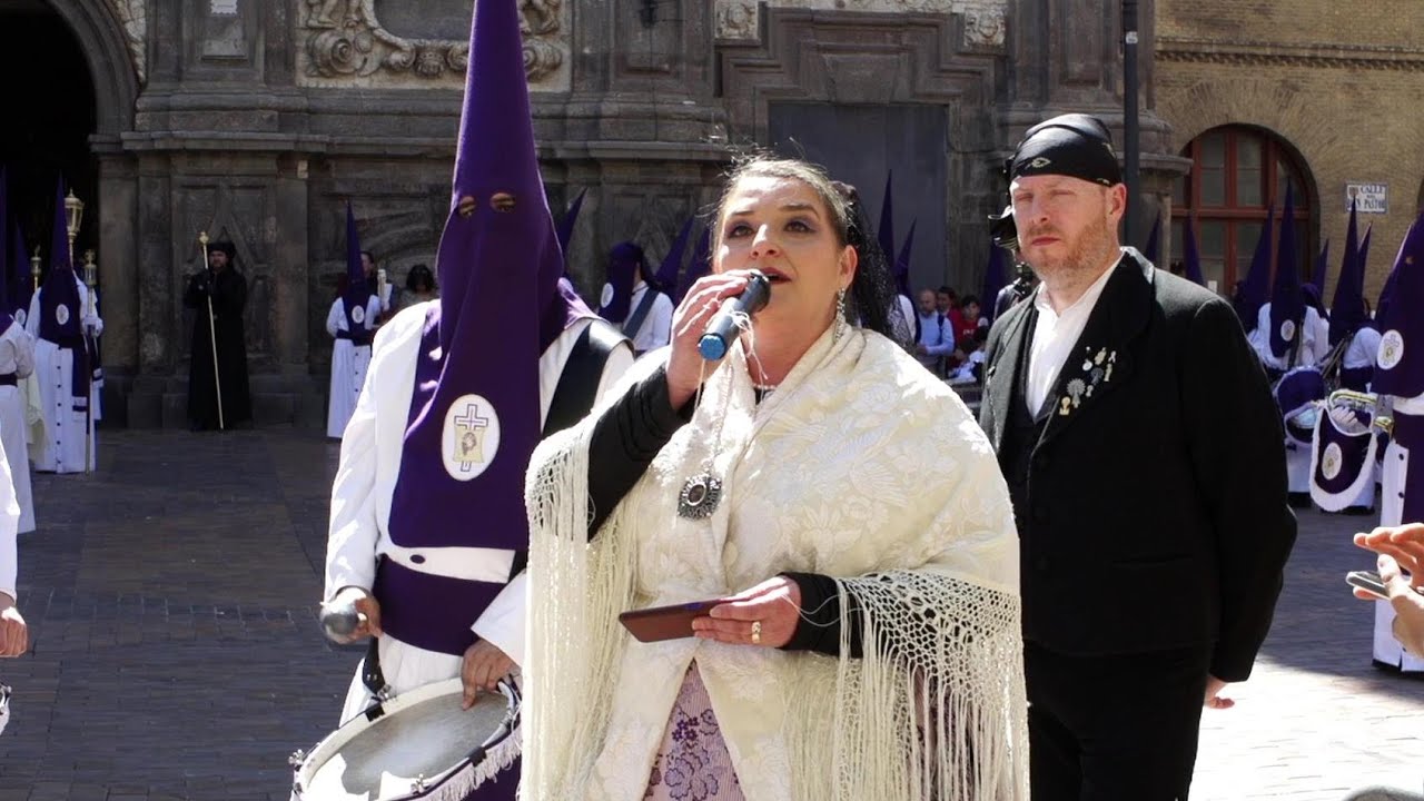 Semana Santa de Zaragoza 2023 Cofradía de Cristo Abrazado a la Cruz y de la Verónica 4ª parte