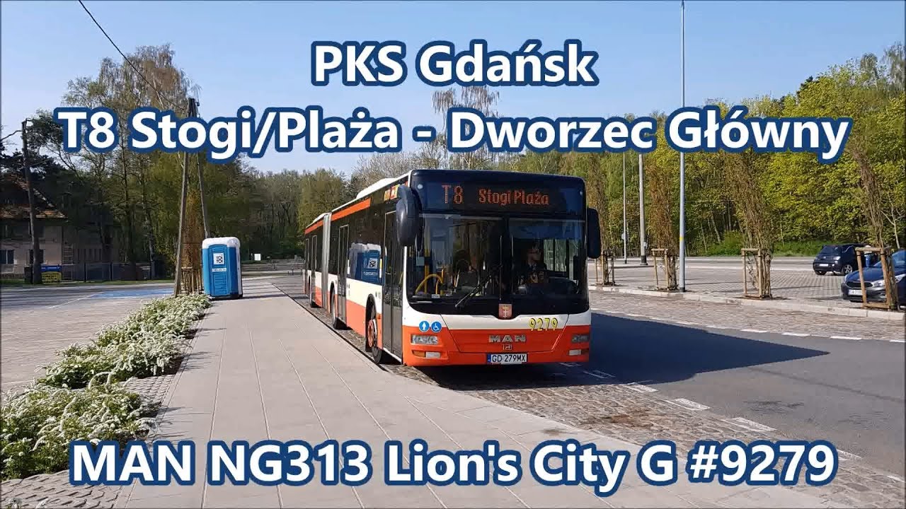 PKS Gdańsk - linia T8, MAN NG313 Lion's City G #9279