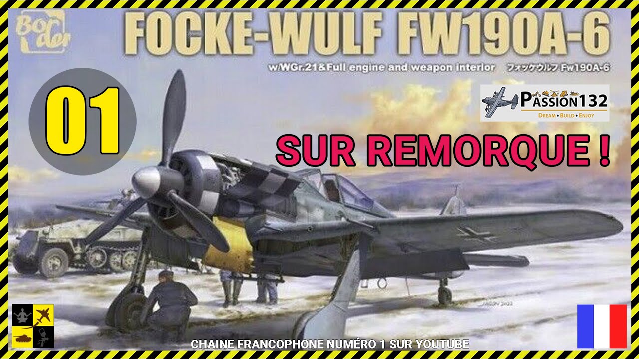 ▶️ Montage: FW190 A6 Border Model au 1/35 Partie 01