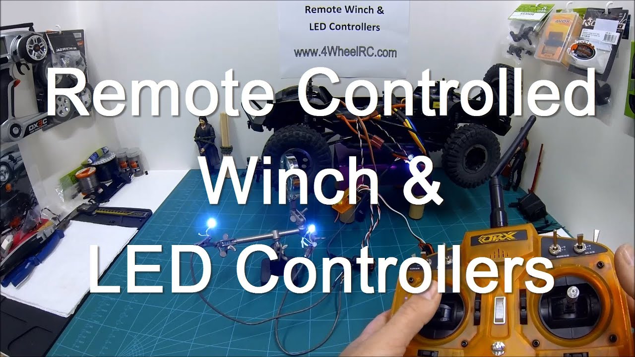 RC Winch & LED Controllers.