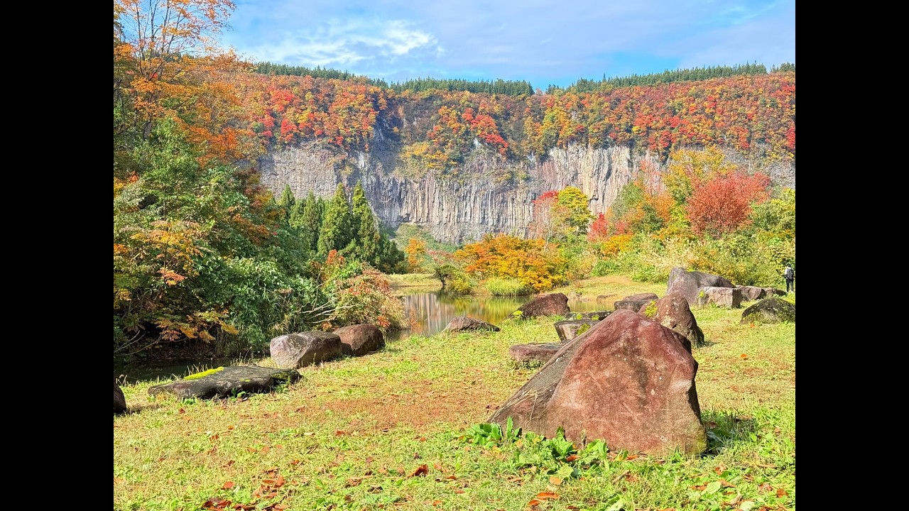 秋山郷紅葉