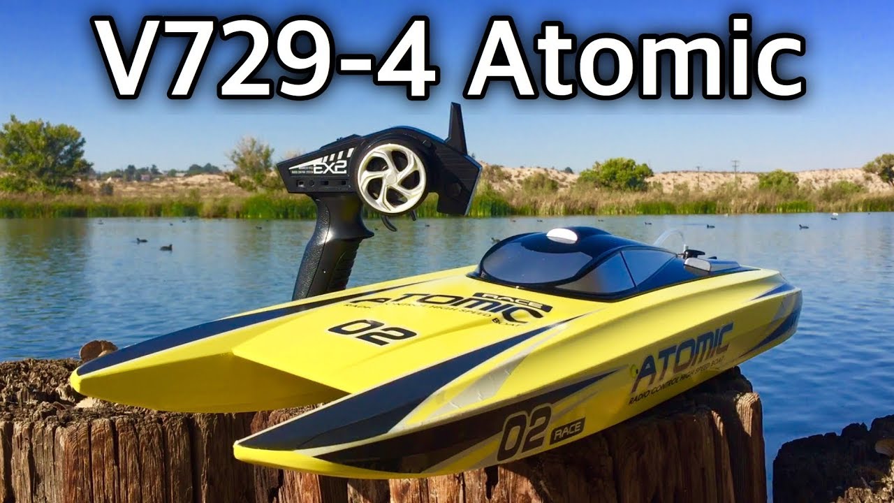 VOLANTEXRC V729 - 4 Atomic Brushless RC Racing Boat