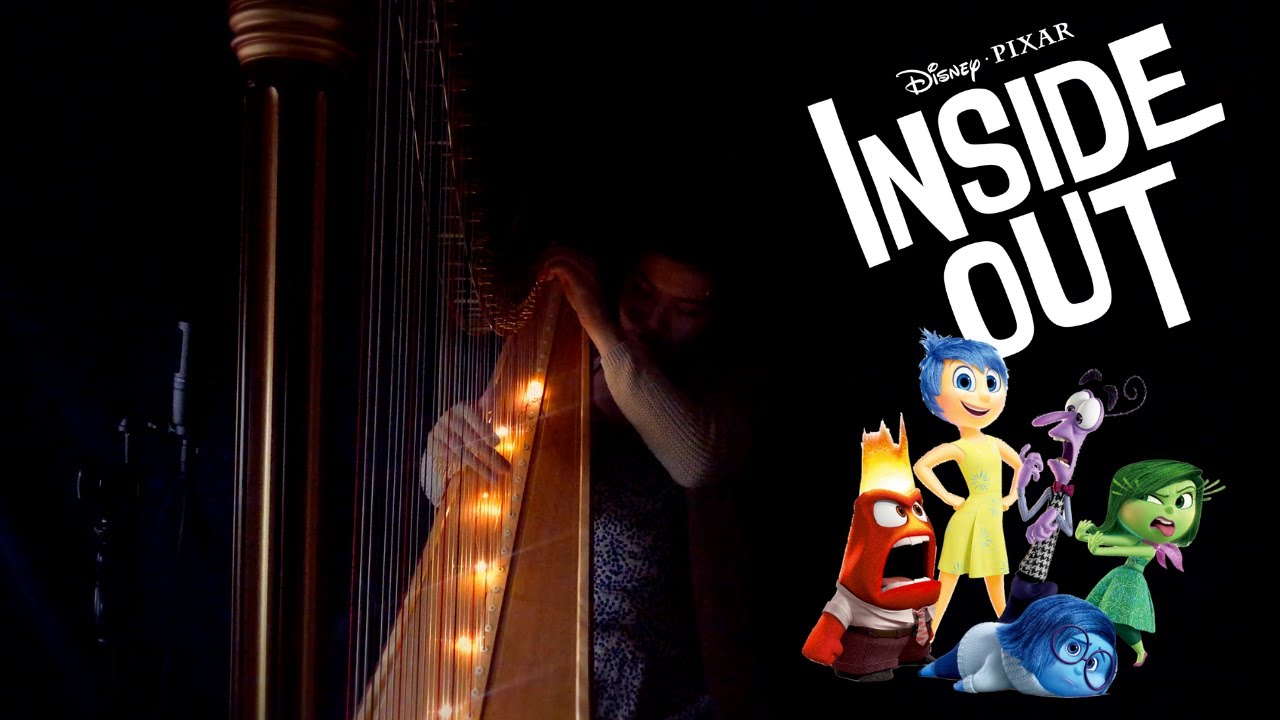 Pixar's Inside Out: Movie Soundtrack Meets Harp (Cover)