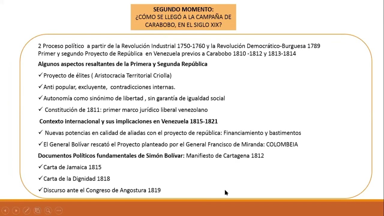 35 TRANSCENDENCIA DE LA BATALLA DE CARABOBO EN LA VENEZUELA DEL SIGLO XXI   DRA  DULCE MARRUFO