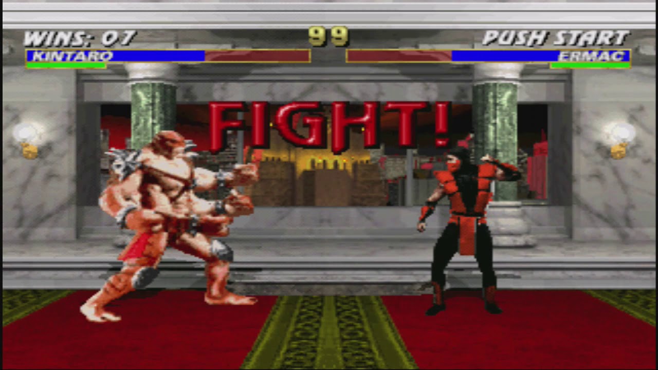 Mortal Kombat Trilogy (PS1) Kintaro - Very Hard - No Continues