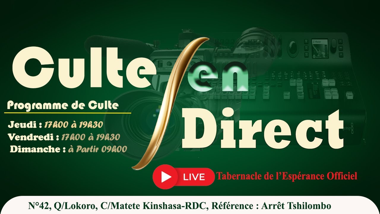 Vendredi 30/01/2026 | REUNION DE PRIERES