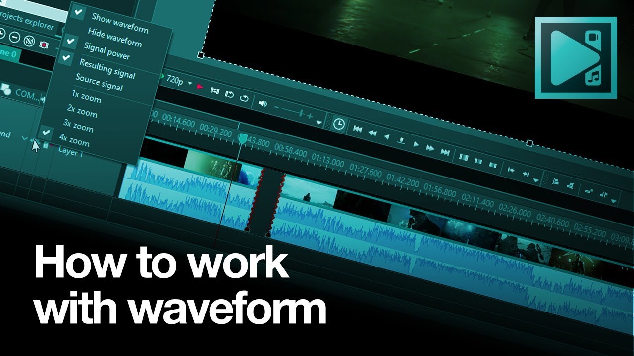 How to work with audio waveform in VSDC 6.4.0