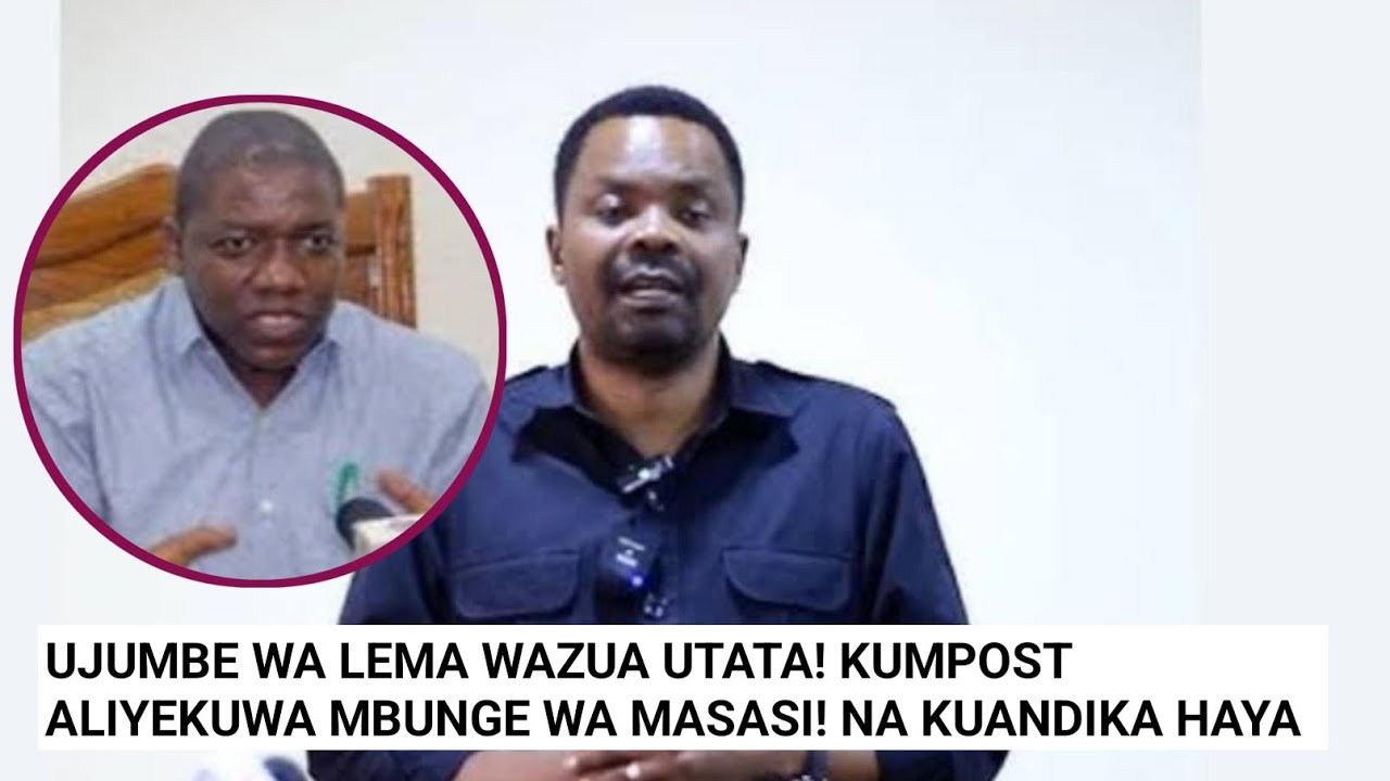GODBLESS LEMA AIBUA UTATA BAADA YA KUMPOST ALIYEKUWA WAZIRI KIPINDI CHA MAGUFULI.