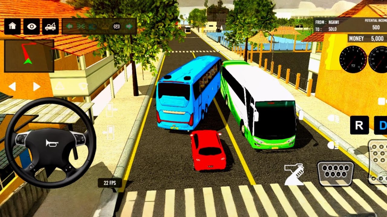 euro coach bus simulator 😱😎| new coach bus simulator part -08 Android gameplay 