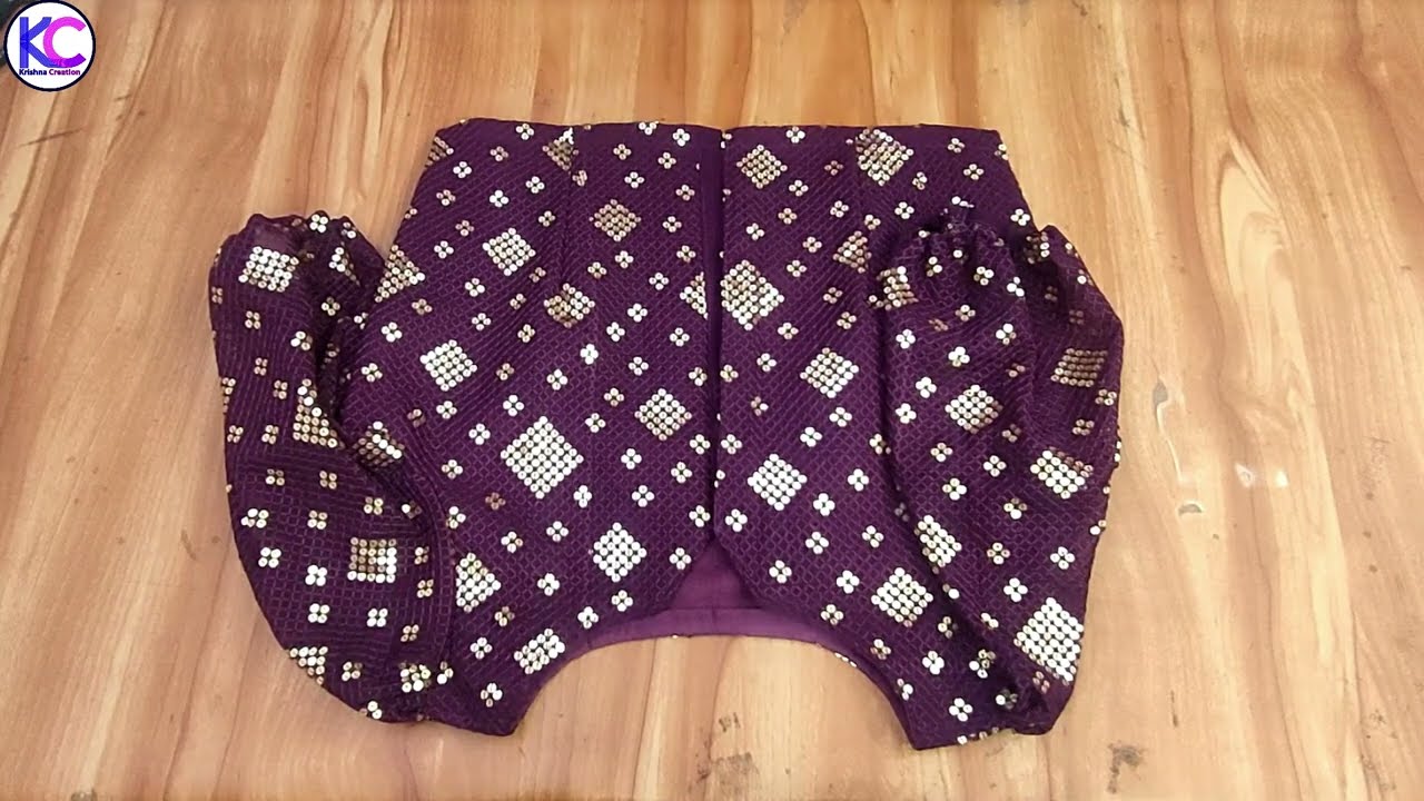 2 in1 Blouse for Saree &Lahenga\\Krishna Creation\\Cutting &Stitching