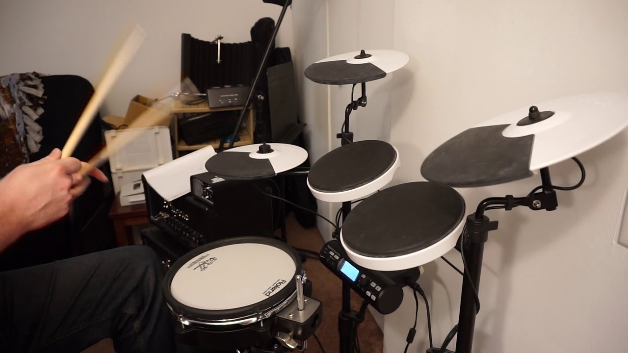 Roland TD-4KP Snare Upgrade to Roland PDX-100