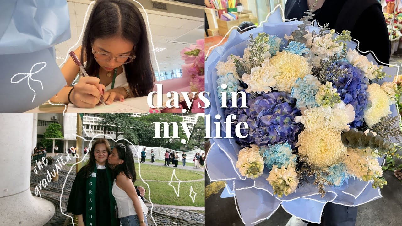 productive days in my life 💐 valentine’s date, dangwa flowers, & surprising my friend