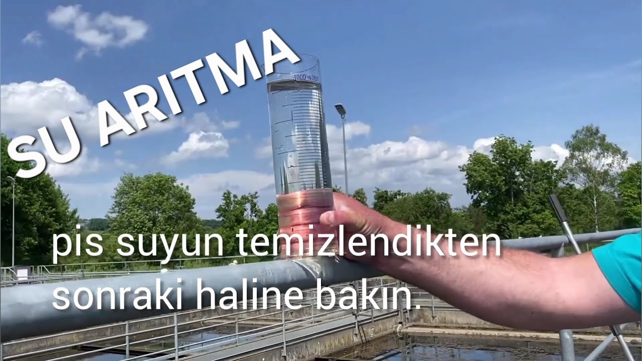 SU ARITMA TESİSİ İSVİÇRE / LAĞAM SUYU TERTEMİZ SUYA DÖNÜŞÜYOR