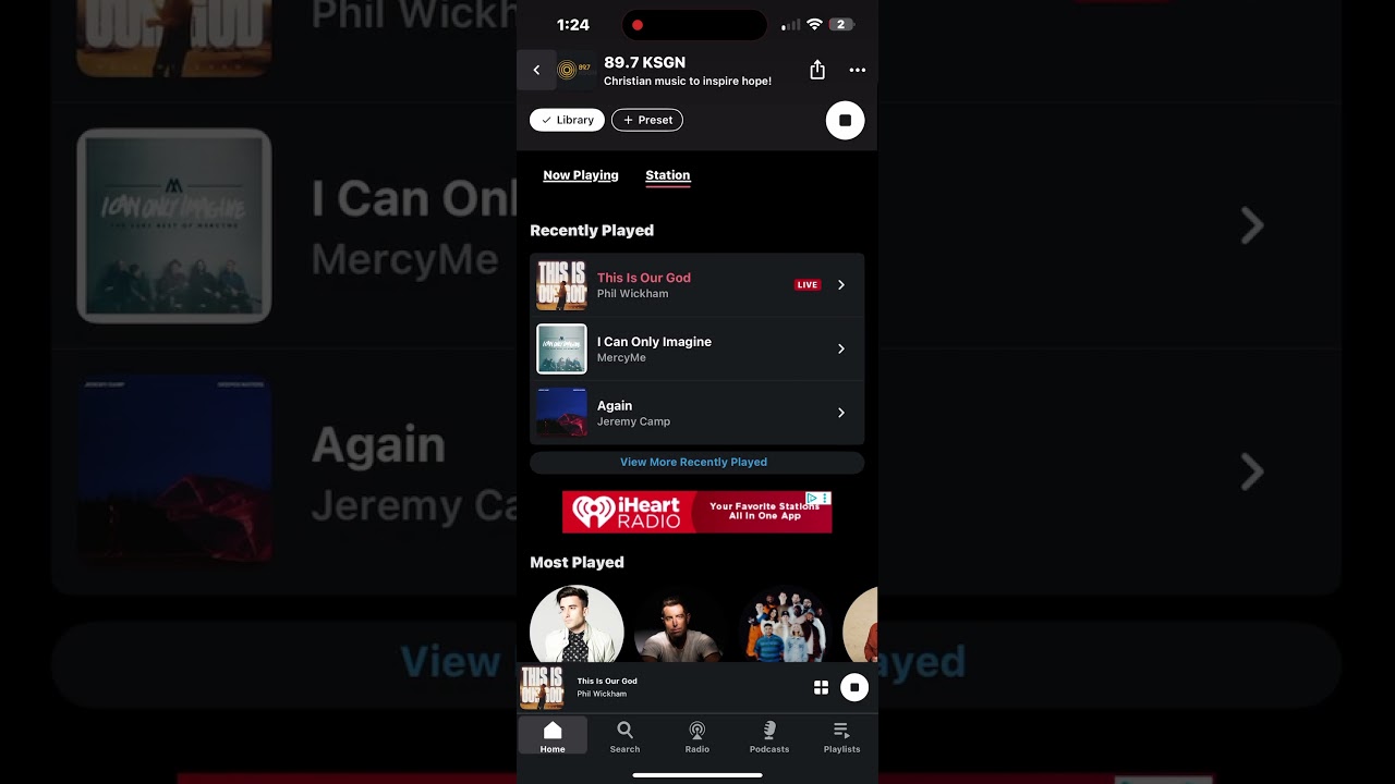 I Can Only Imagine - MercyMe (89.7 KSGN Version)