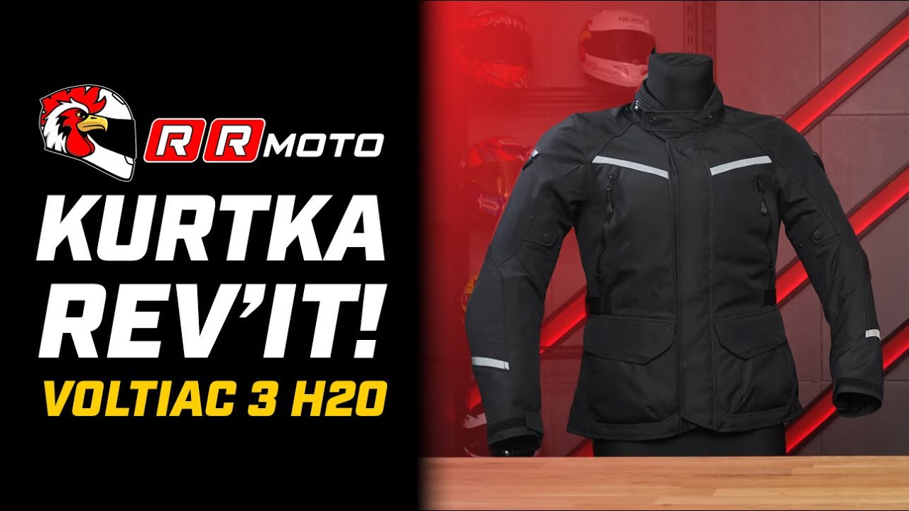 REVIT VOLTIAC 3 H2O - turystyczna kurtka motocyklowa ze zintegrowaną membraną