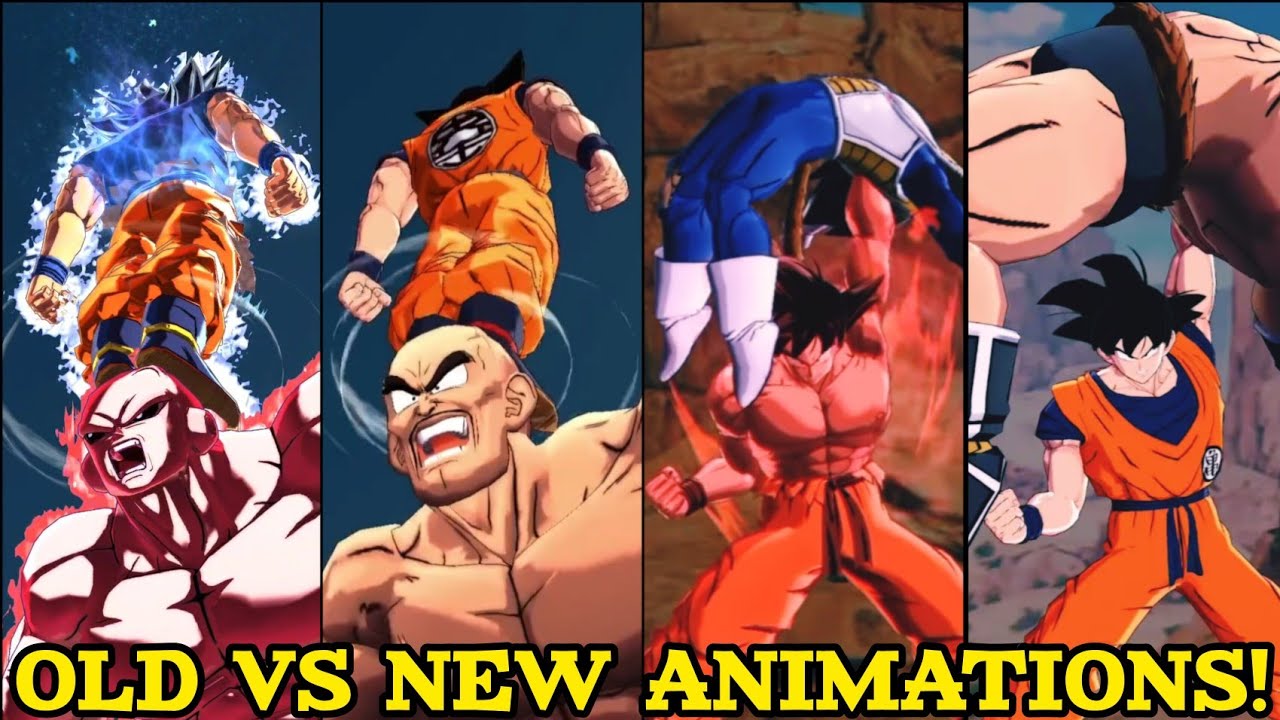 Old Animations VS How They Look Now in Dragon Ball Legends [Part 3]
