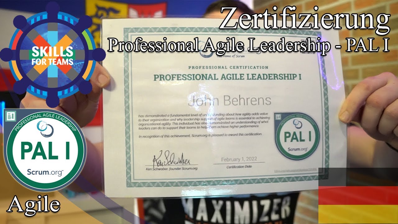 Zertifizierung - Professional Agile Leadership – PAL 1