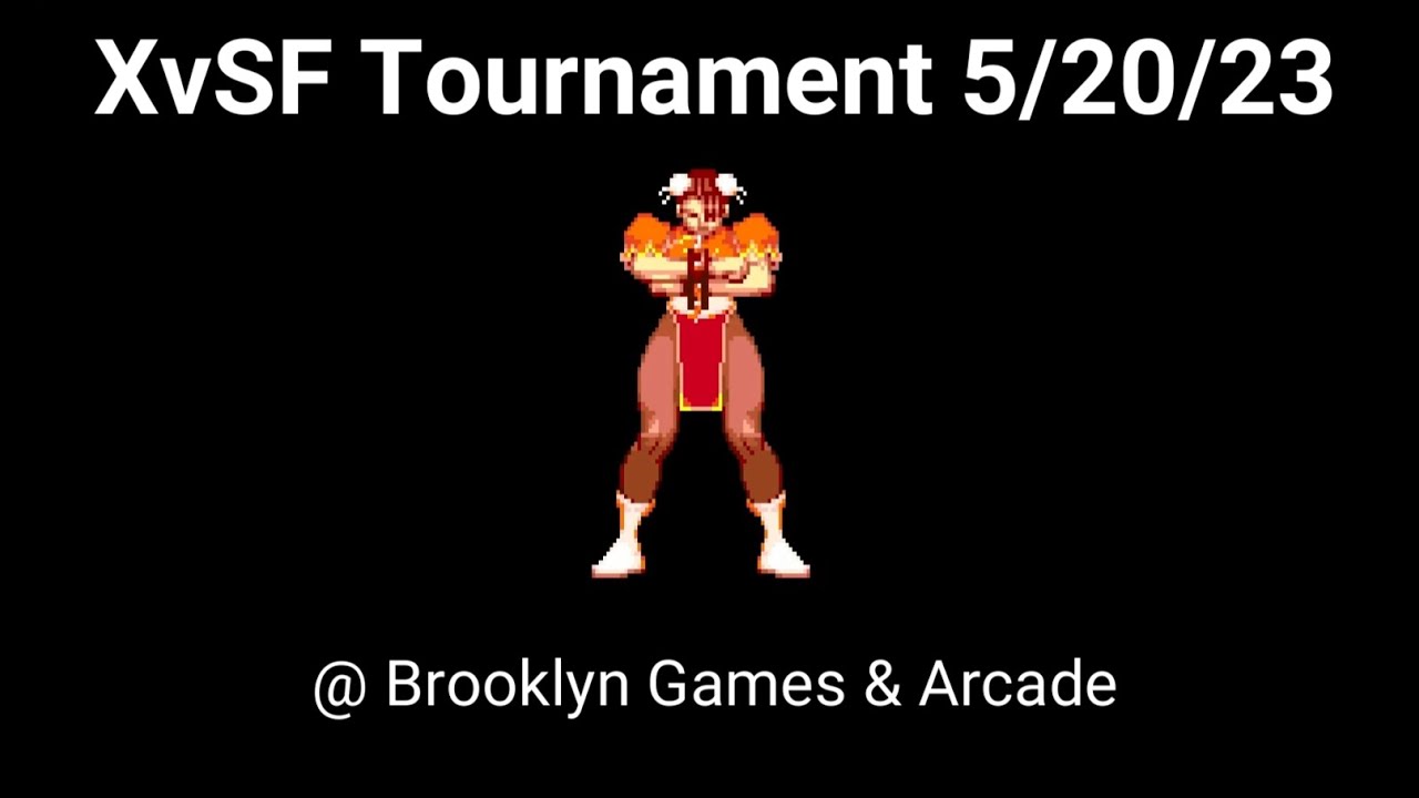 X-Men vs. Street Fighter tournament #2 @ Brooklyn Games & Arcade (5/20/23) @BrooklynVideoGames