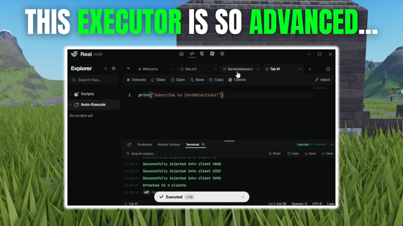 ПОЧЕМУ EXECUTOR REAL ТАКОЙ ПРОДВИНУТЫЙ...?