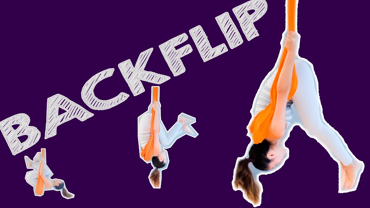 Backflip on Aerial Hammock in 5 MIN | aerial practice