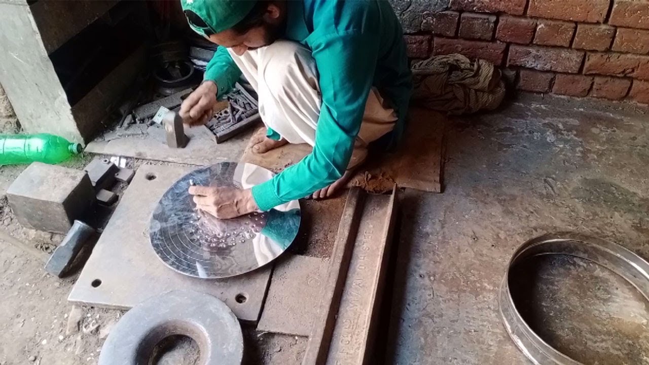 Talented Guy Makes a Test sieve with amazing skills