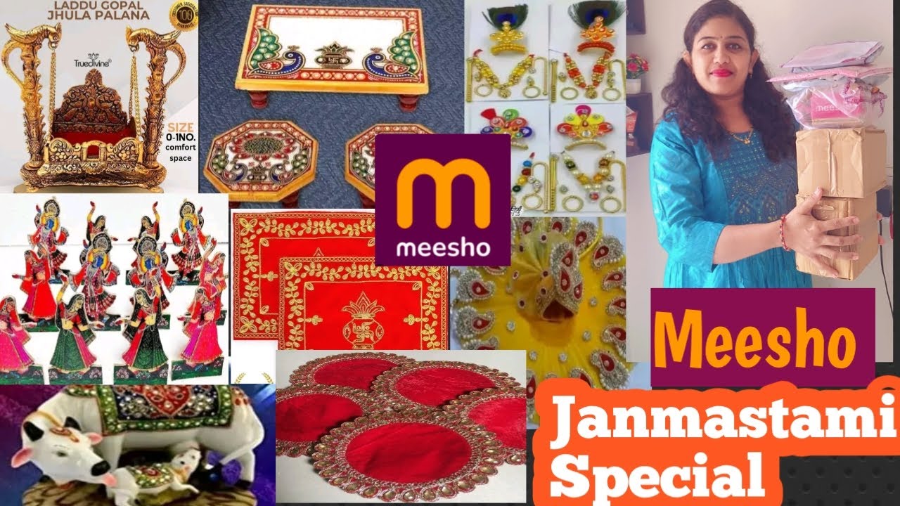Meesho finds you need for Krishna Janmashtami/Meesho Big Janmashtami Haul in Budget #meesho 