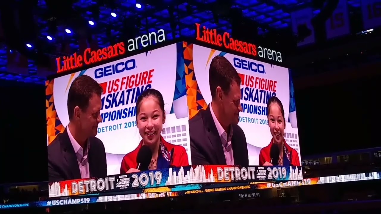 Alysa Liu interview, US Nationals 2019