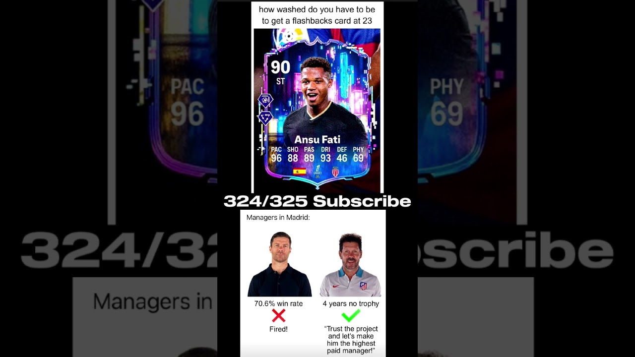 Fati and Fifa | Real Vs Atletico | 