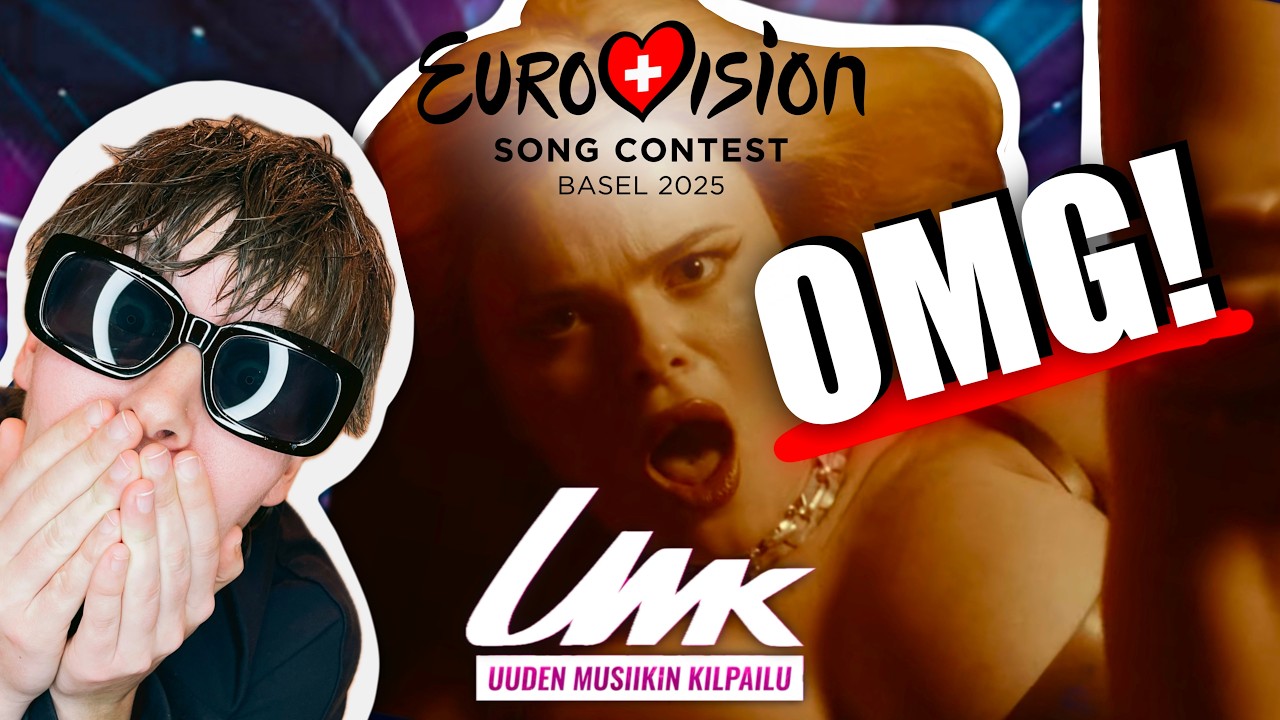 FIRST REACTION: ERIKA VIKMAN - ICH KOMME 🇫🇮 | UMK 2025 | FINLAND EUROVISION 2025 (WINNER ALERT!)