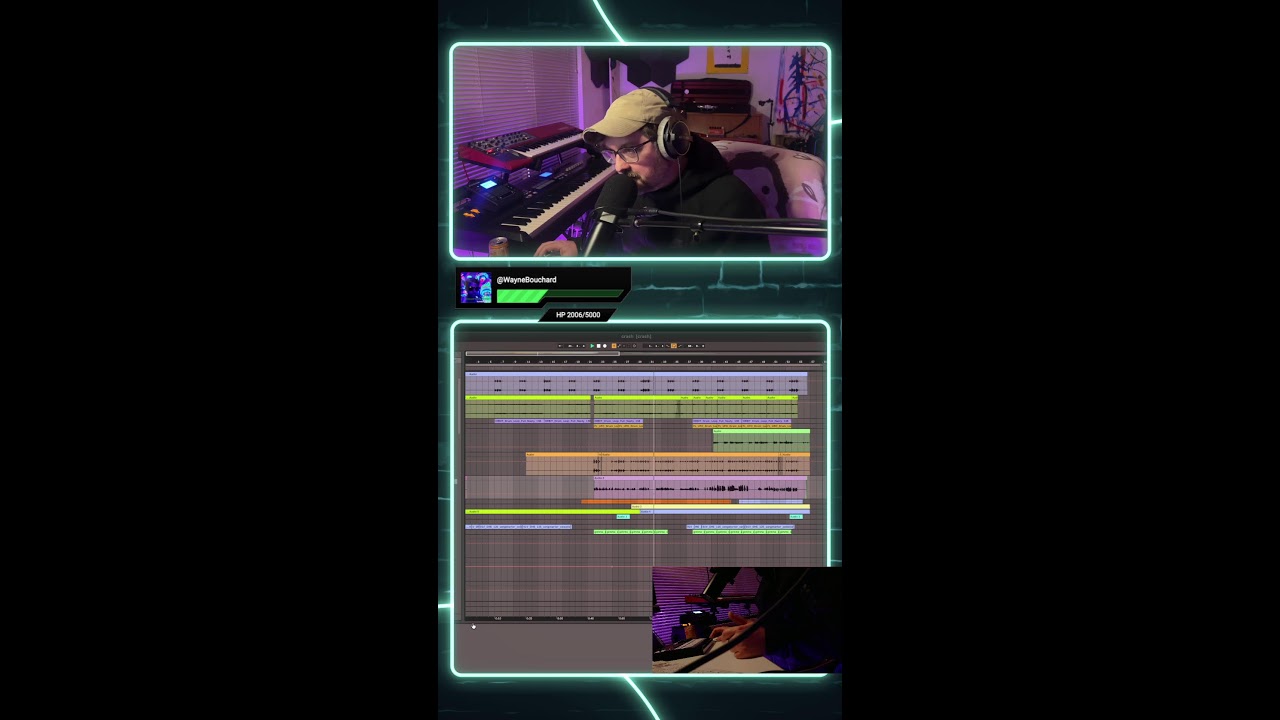 up late doing musical things | making beats and scoring films and talking about art and stuff?