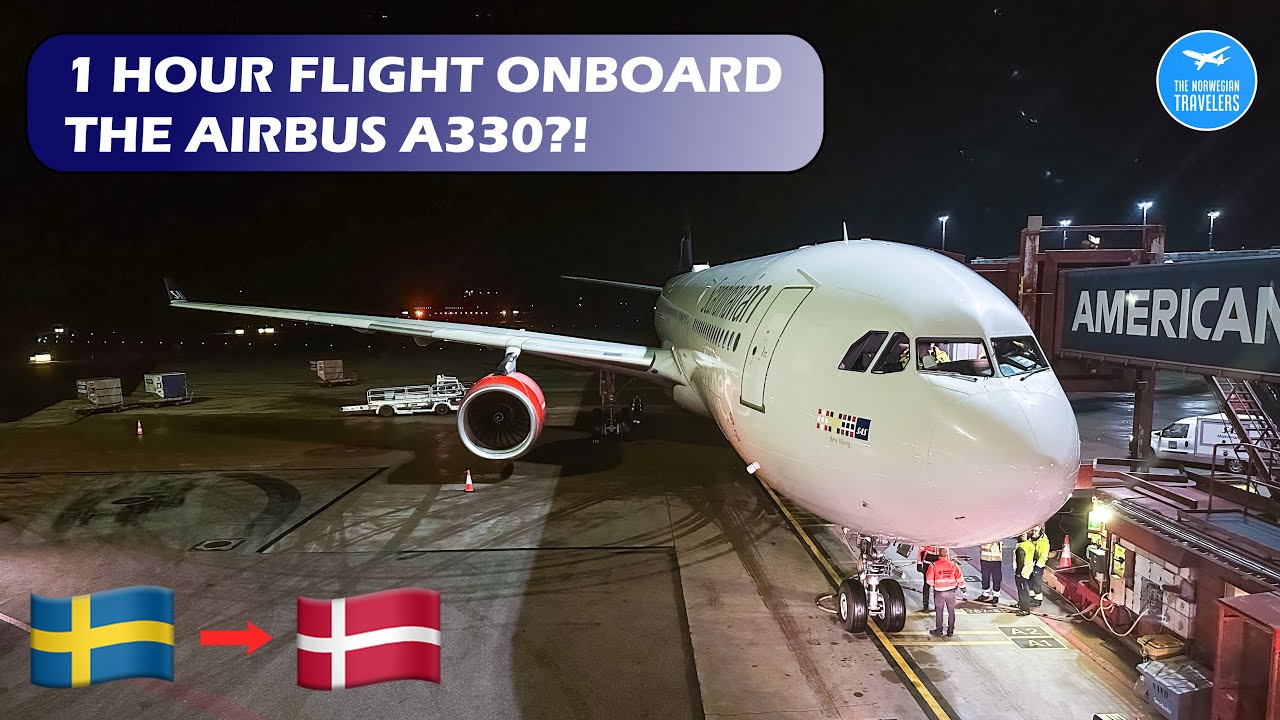 4K | TRIP REPORT | ECONOMY | SAS AIRBUS A330-300 | ARN-CPH✈