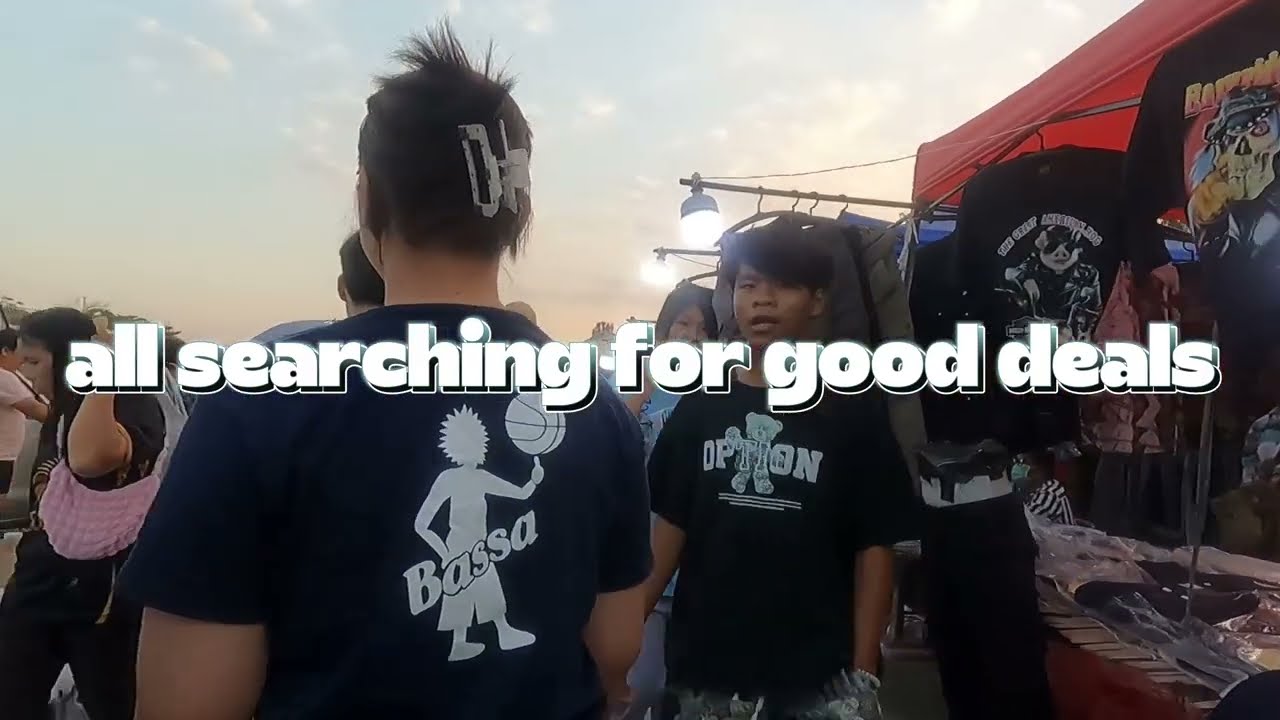 Exploring Thailand Secondhand Market | Cheap Clothes & Local Life