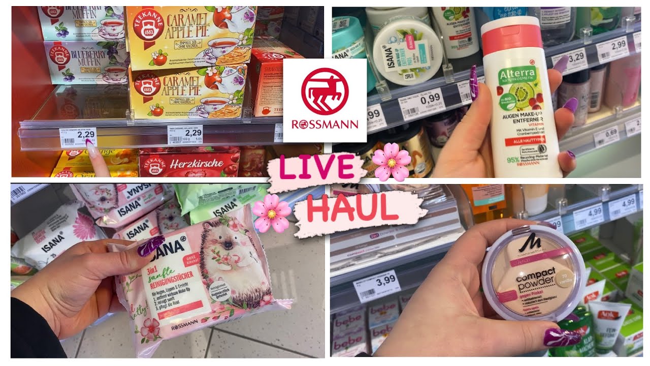 Rossmann Live Haul😍 // April 2021 // alinaBerry