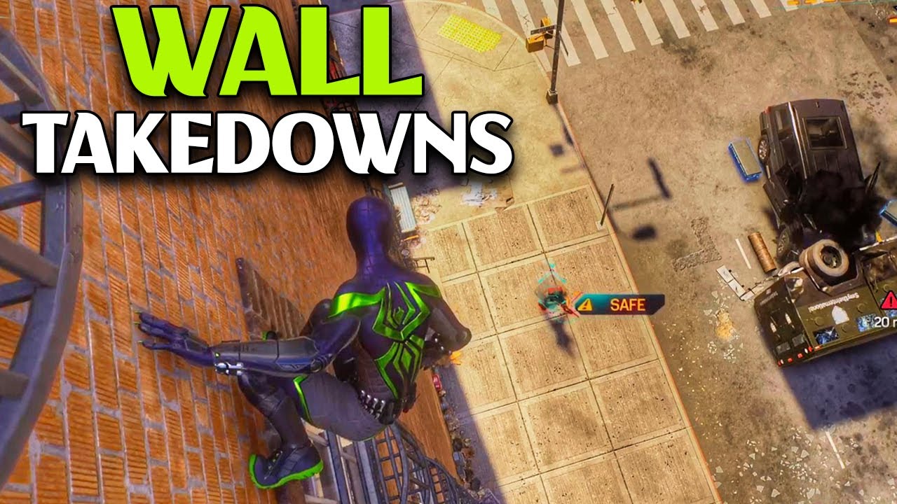Wall Takedowns | Spider-Man 2