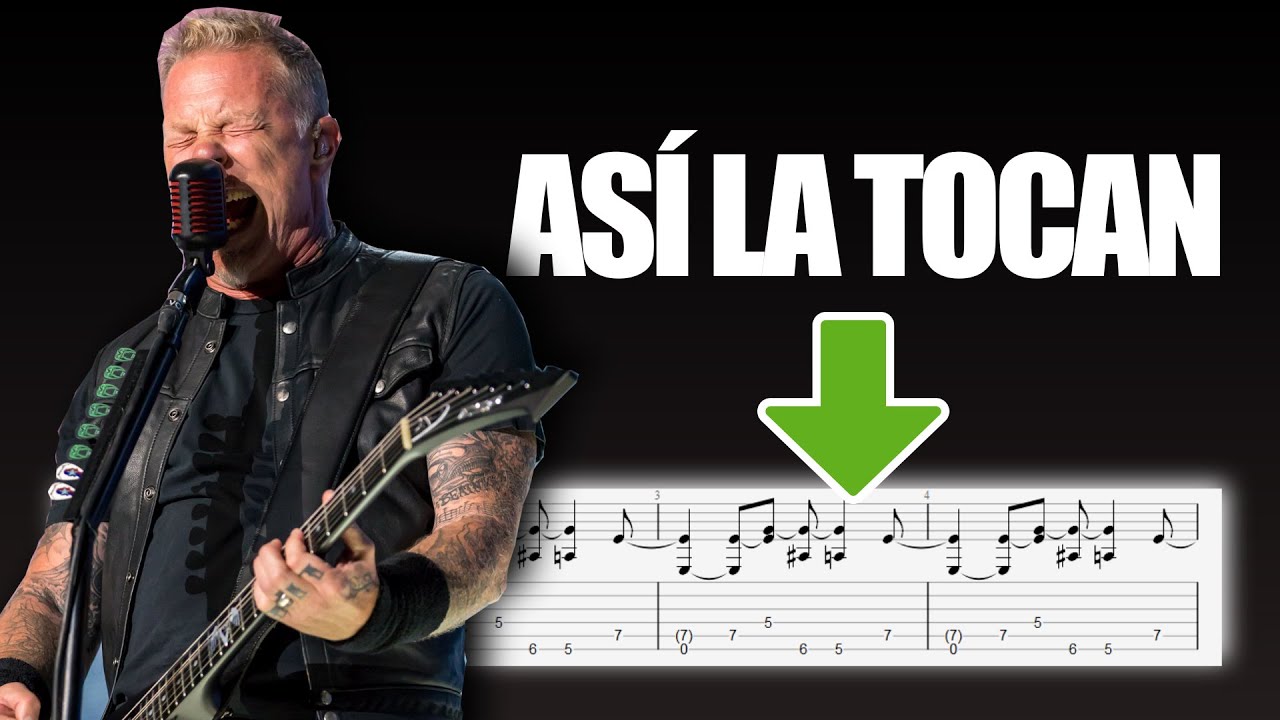 Cómo tocar Enter Sandman // TUTORIAL