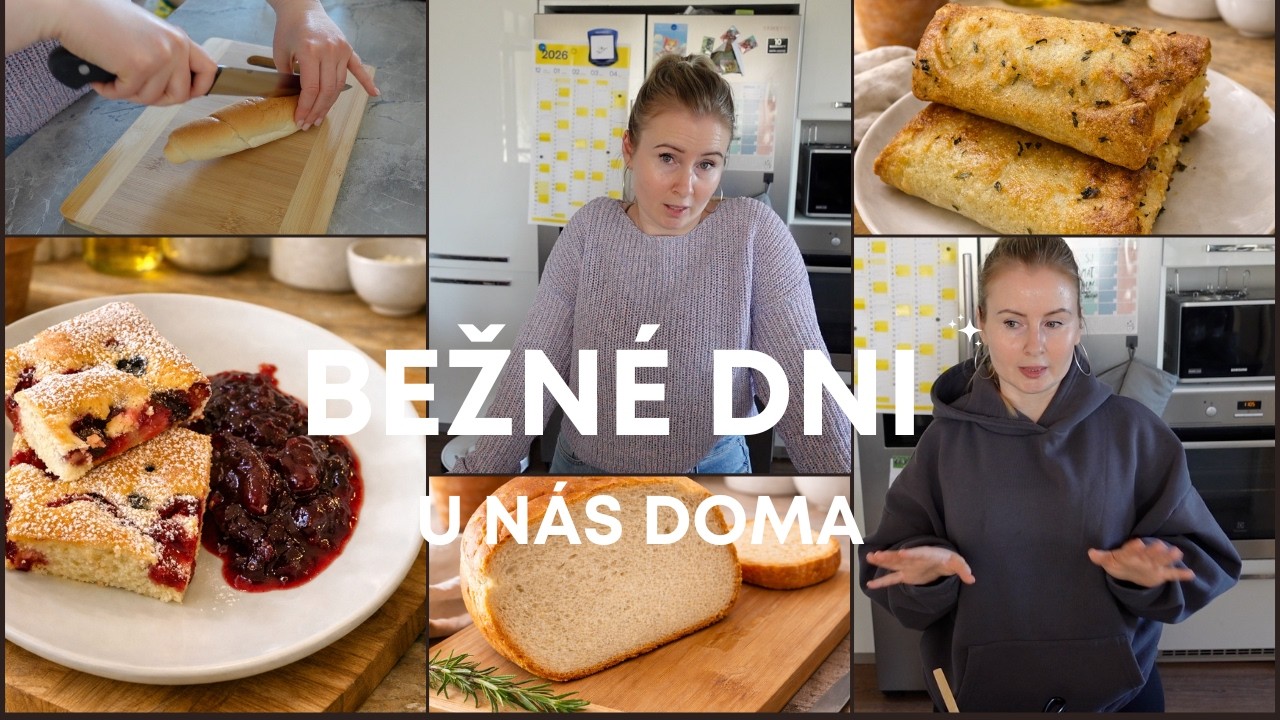 Pomalé dni I Striedajú rýchle I Pečiem krutóny, bublaninu I Upratujem I Toastový chlieb z pekárne