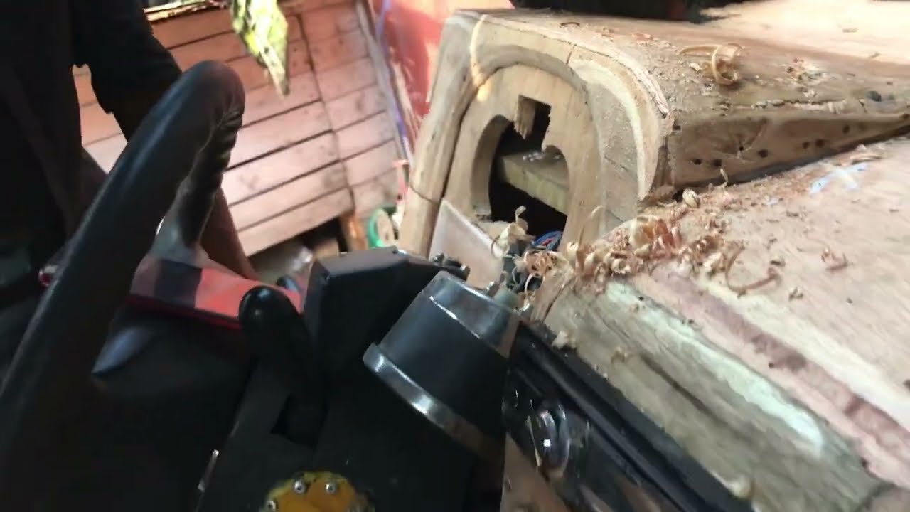 How to Make a wooden dashboard for your car!second episode.