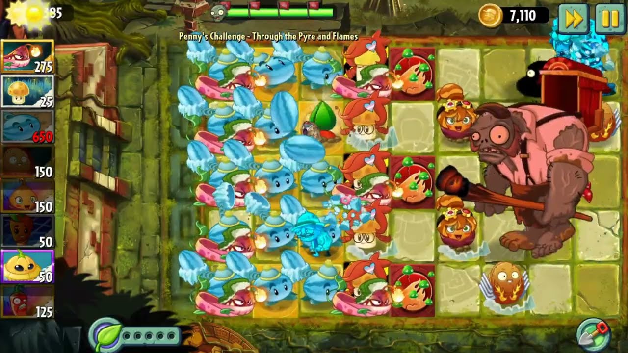 How To Beat Penny's Challenge 1/12/26 - Through the Pyre and Flames (PvZ2 Reflourished)